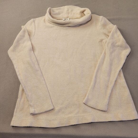 J. Crew cozy funnel neck sweater in Oatmeal Size XS - Picture 1 of 6